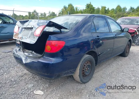 2003 Toyota Corolla Ce from USA, damaged, VIN 1NXBR32E83Z083856